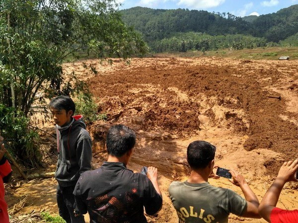 Indonesia landslide leaves at least 5 dead, 15 missing